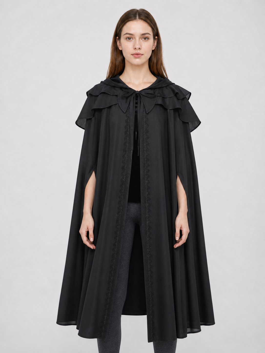 Medieval Hooded Cape for Cosplay