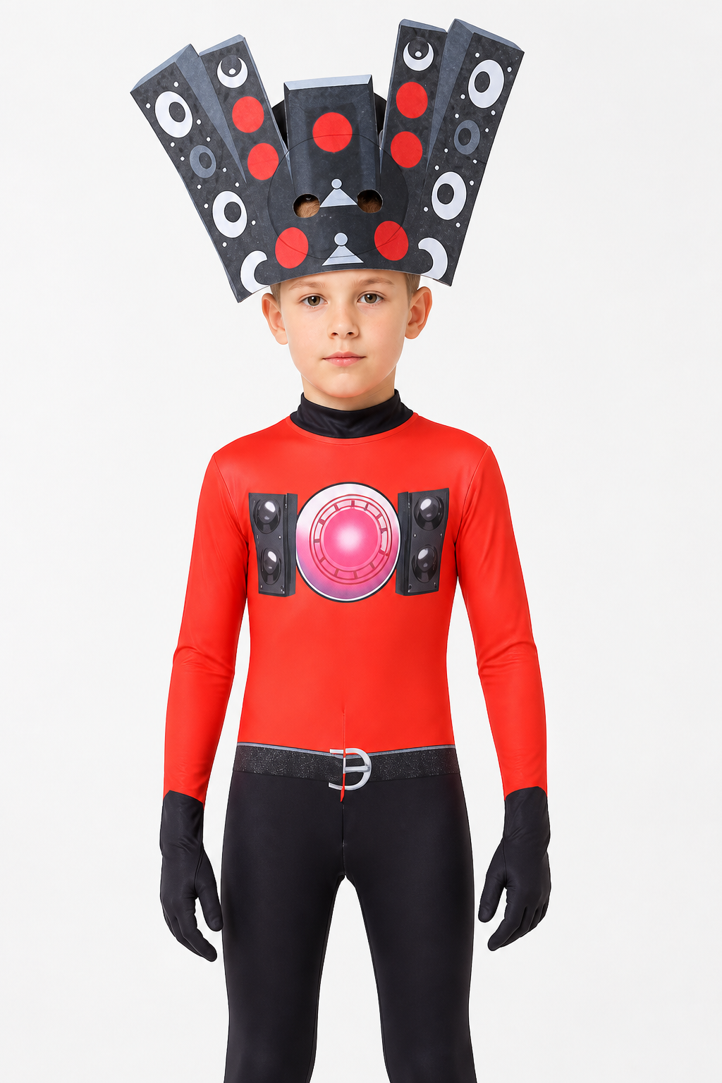 TV Man Jumpsuit with Speakers from Skibidi Toilet product detail 3