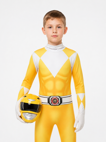 Children’s Superhero Jumpsuit Costume with Mask product detail 3
