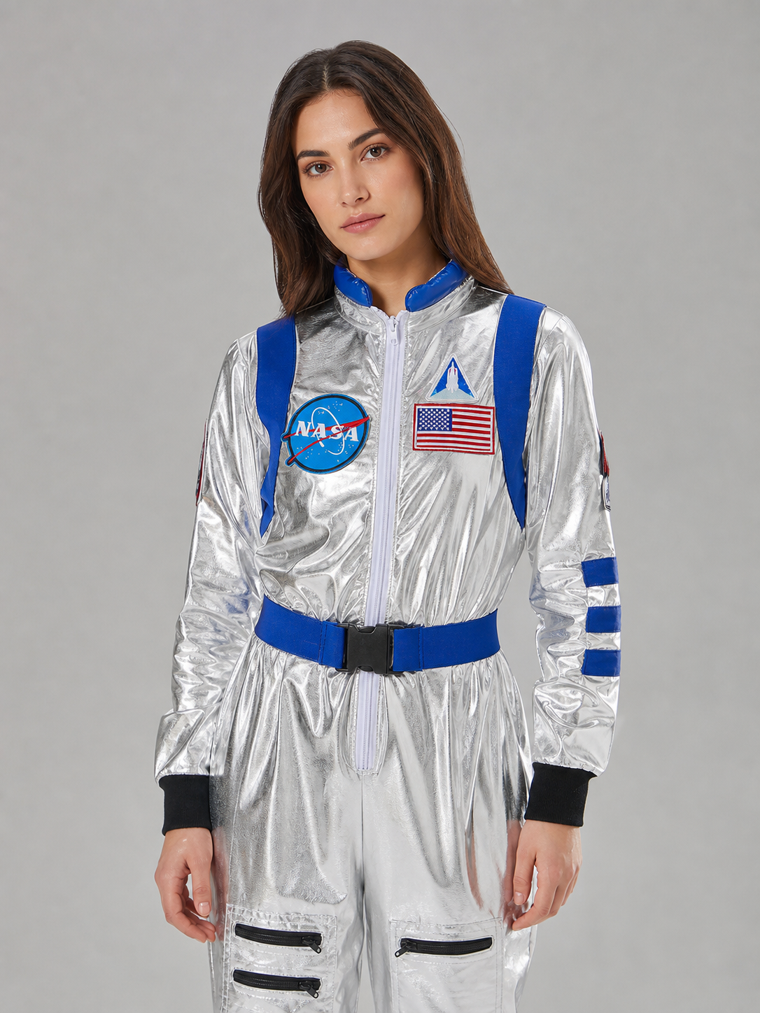 Silver NASA Astronaut Costume Costumes detail 2