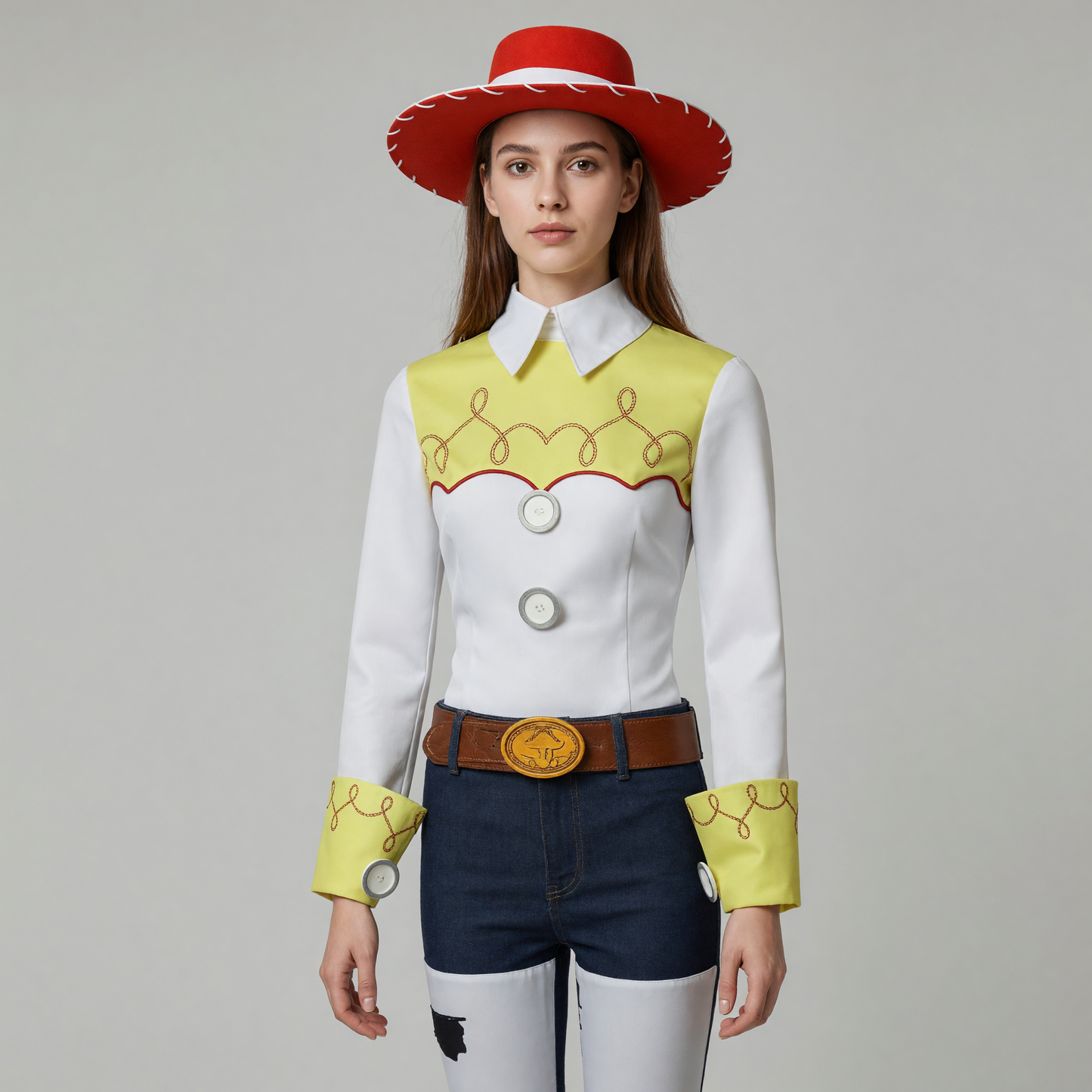 Woody and Bo Peep Cowboy-Style Cosplay Costume