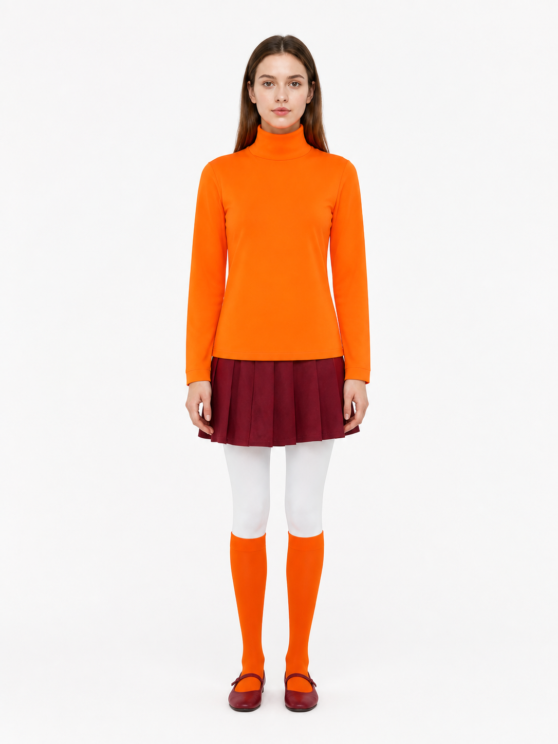 Velma Scooby-Doo cosplay costume, top and skirt Costumes detail 2