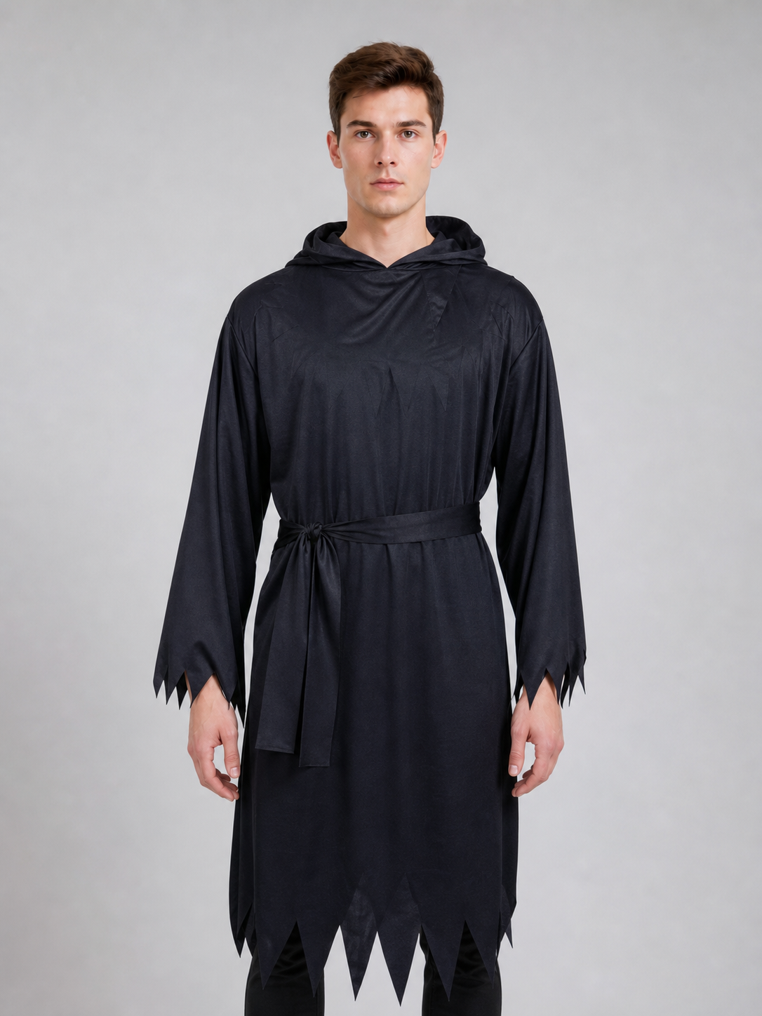 Black Hooded Ghost Halloween Costume