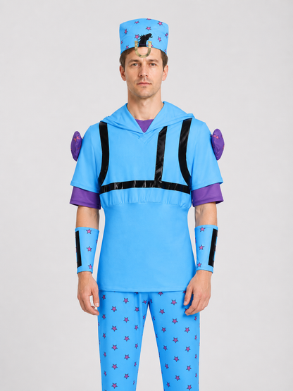 Johnny Joestar Cosplay Costume Set with Hat Costume Headwear detail 3