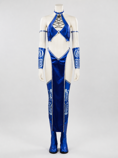 Mortal Kombat Cosplay Costume: Top, Shorts, Bracers Costumes detail 3