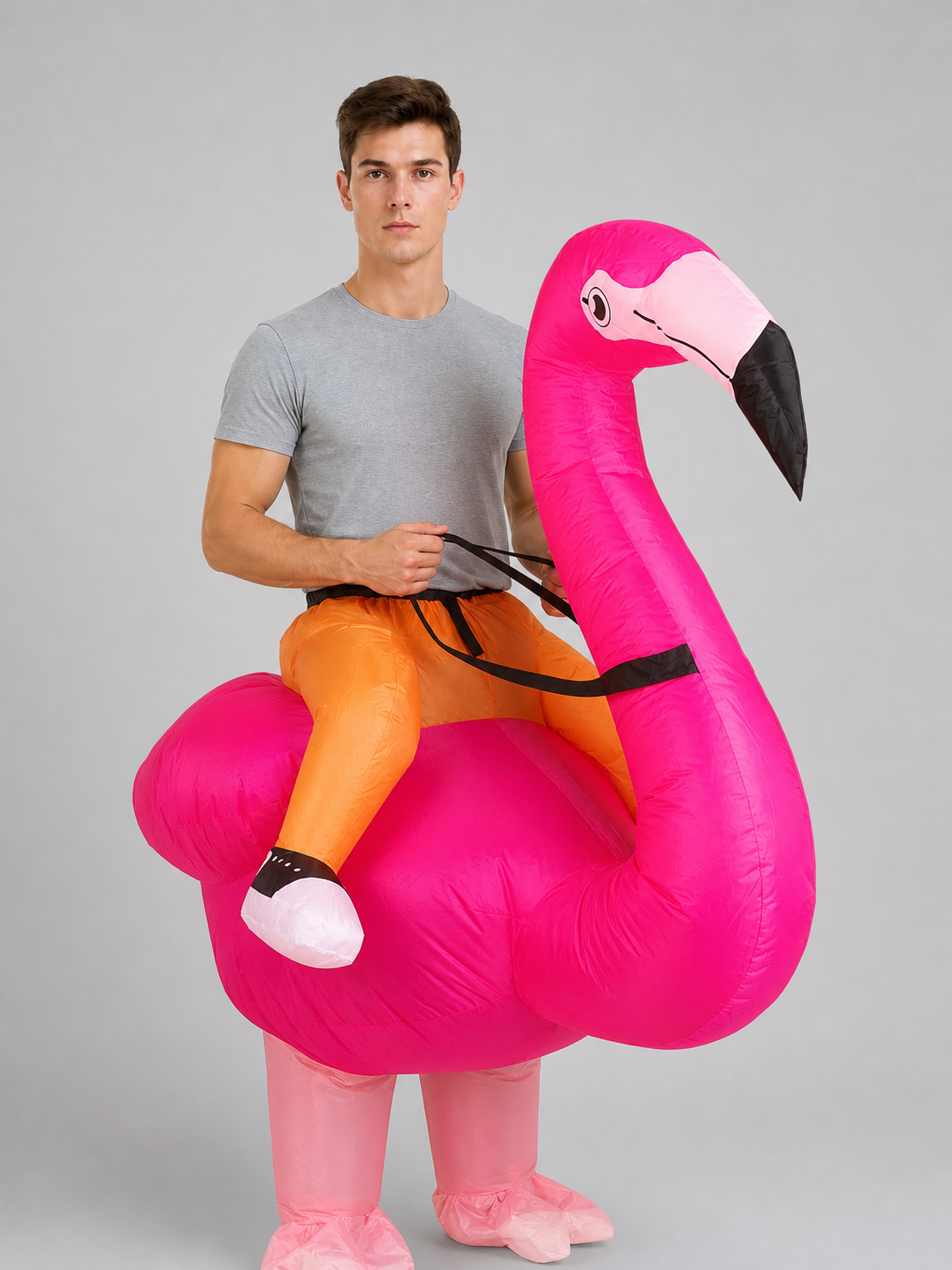 Inflatable Flamingo Costume for Parties and Halloween