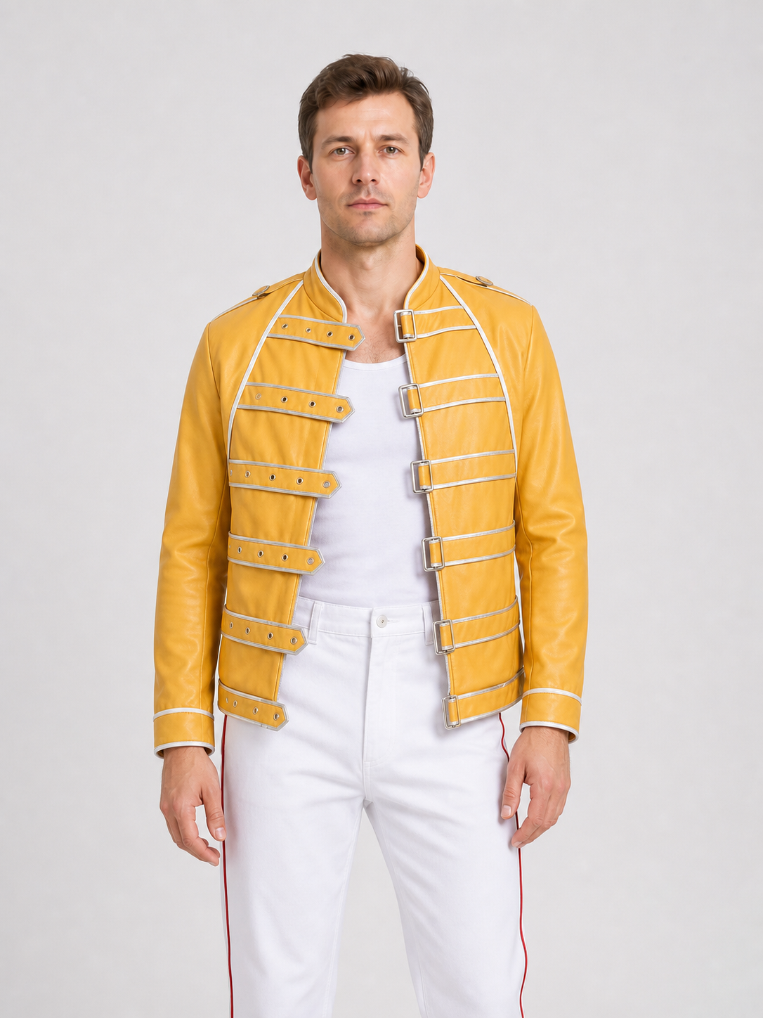 Freddie from Queen Costume for Cosplay and Stage Performance Costumes detail 3