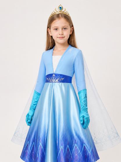 Snow Queen Carnival Costume for Halloween and Cosplay