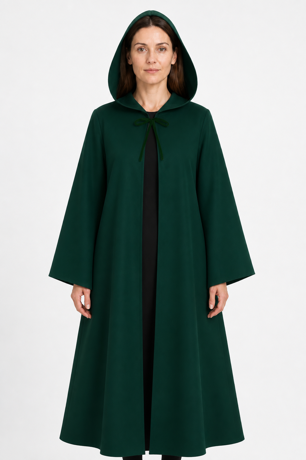 Dark Green Star Wars Jedi Robe with Hood product detail 3