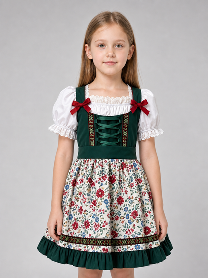 Dirndl-Style Carnival Costume with Apron