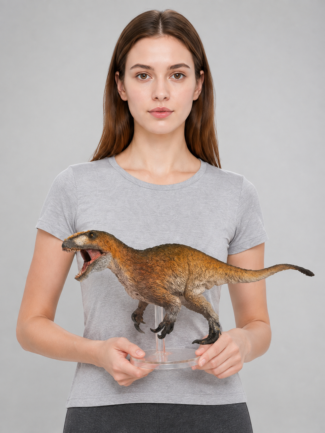 Predatory Dinosaur Figurine with Movable Jaw product detail 2