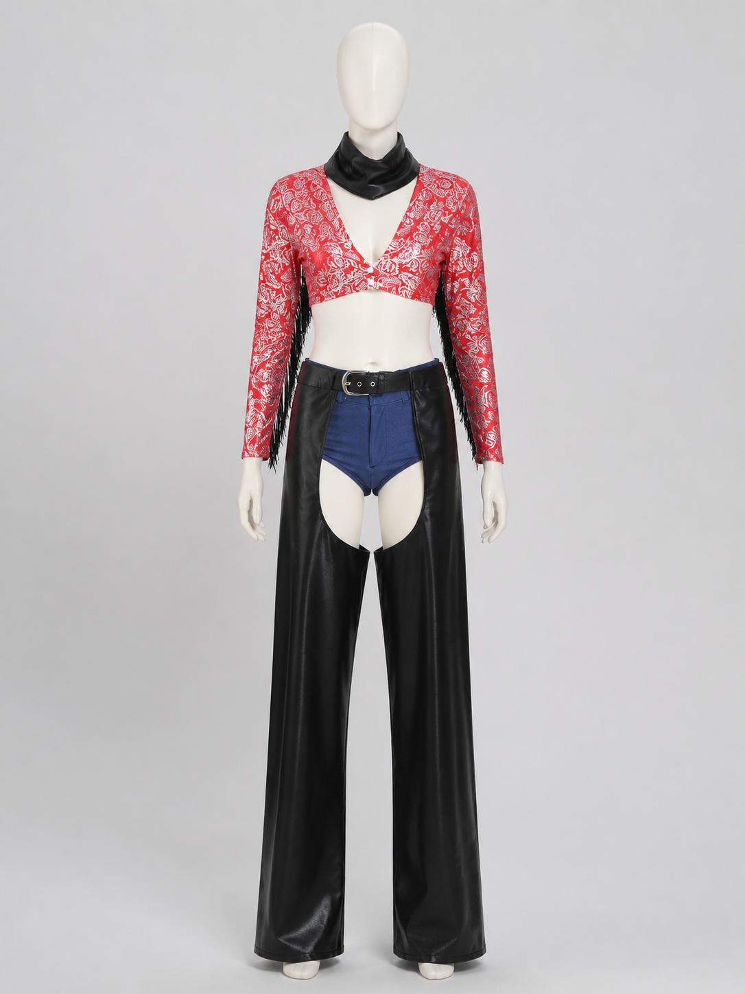 Pirate Costume with Top and Wide-Leg Pants Costumes detail 2