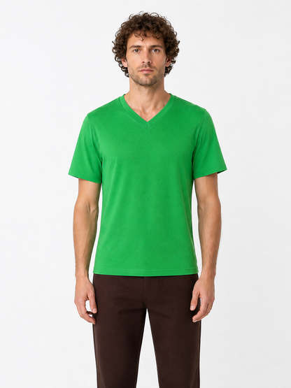Cosplay Costume: Green Top and Brown Pants Costumes detail 3