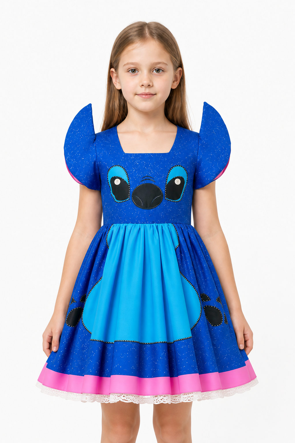 Stitch Costume with a Full Skirt and Puff Sleeves Costumes detail 3