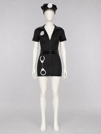 Police Uniform Costume Dress for Cosplay