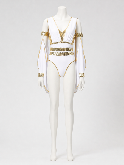 Egyptian Costume with Gold Decor and Draping
