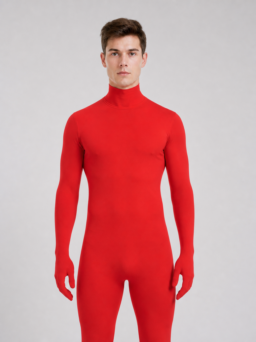 Red Morph Suit for Cosplay and Stage Performances