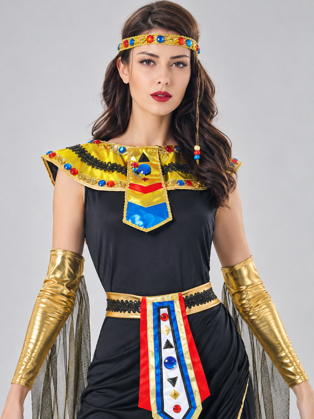 Egyptian Carnival Costume with Collar and Belt Costumes detail 2