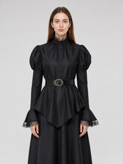 Halloween Costume: Dress, Hat, and Belt
