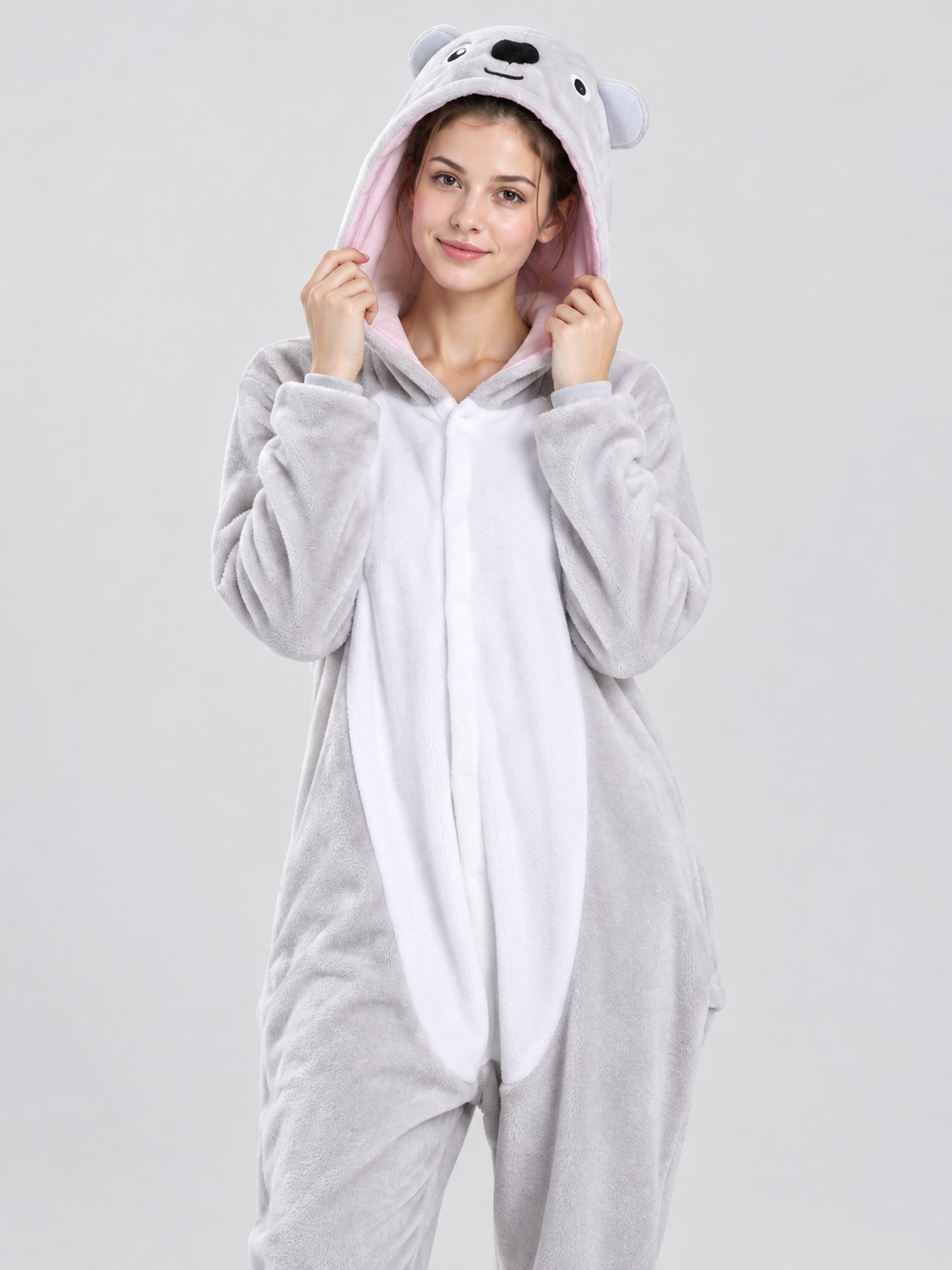 Sea Lion Hooded Pajama Jumpsuit