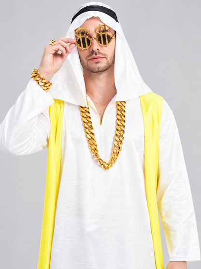 Arabic Carnival Costume with Headscarf and Chain