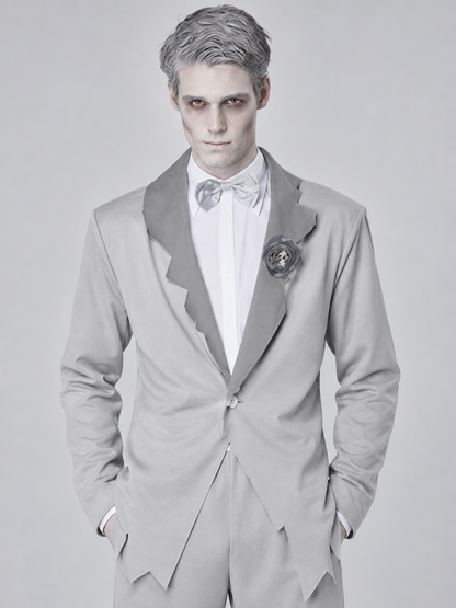 Vampire Costume: Light Jacket, Pants, Bow Tie