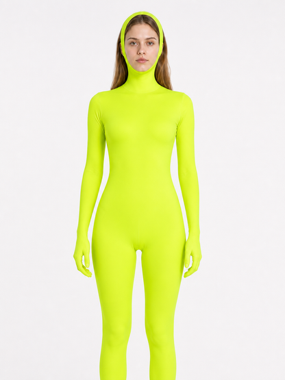 Fitted Hooded Halloween Jumpsuit Costumes detail 3
