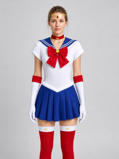 Sailor Moon Cosplay Costume, Skirt Set Costumes detail 3
