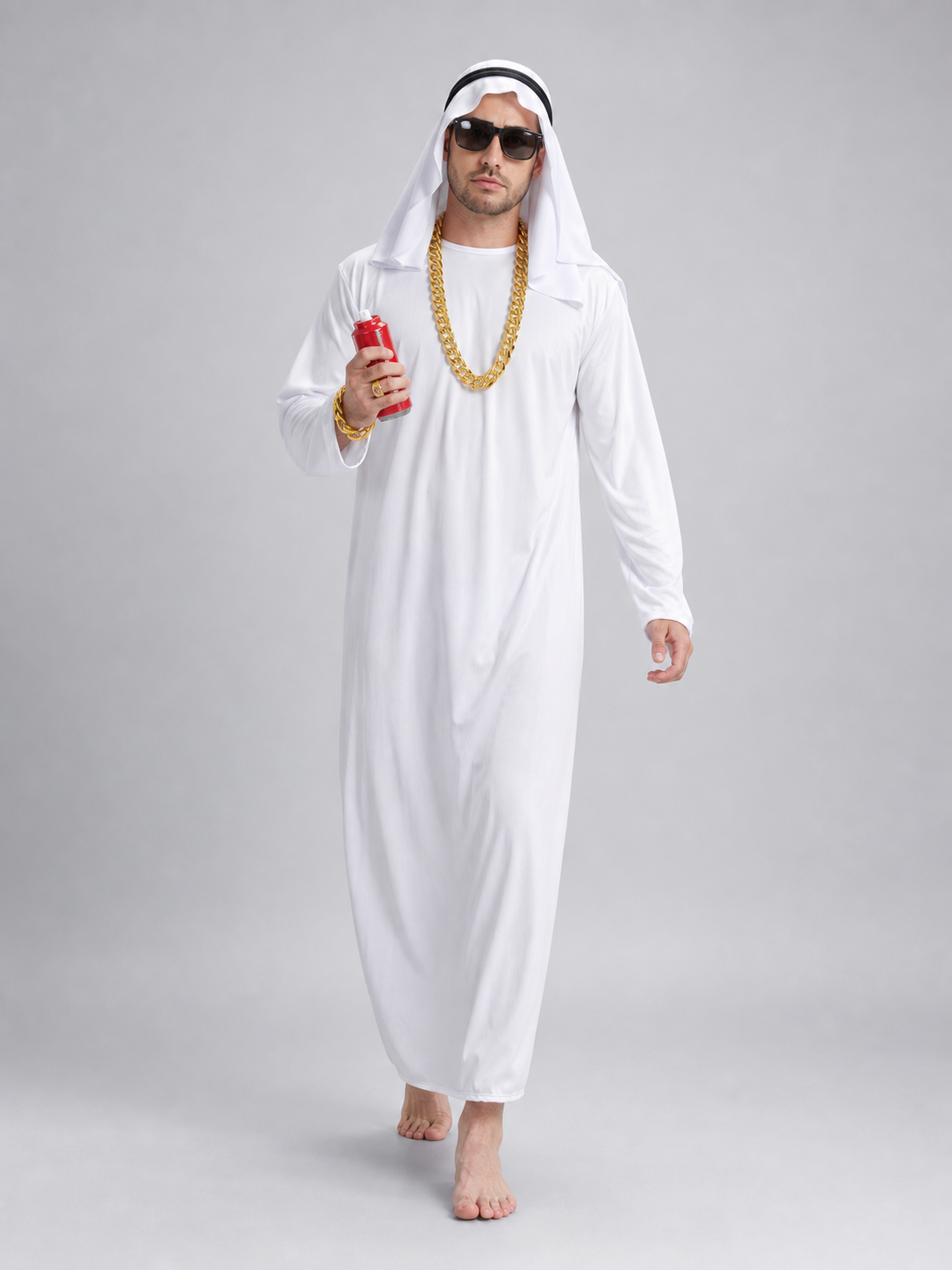 Arabian Party Costume with Robe and Accessories