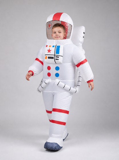 Inflatable Astronaut Costume with Backpack for Halloween