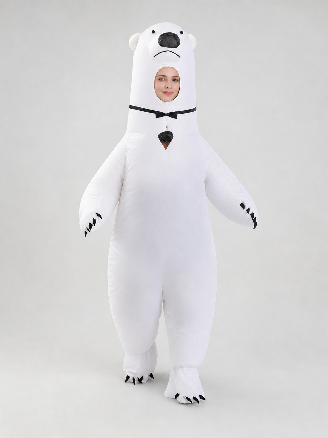 Inflatable Polar Bear Costume for Halloween and Parties