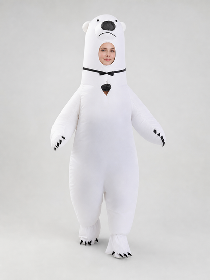 Inflatable Polar Bear Costume for Halloween and Parties