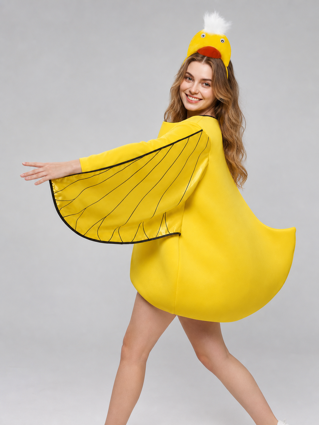Duck costume with wings and headband