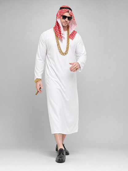 Arabian Carnival Costume with Robe and Accessories