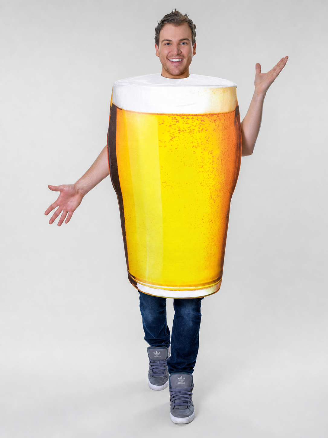 Beer Glass Costume for Halloween and Parties
