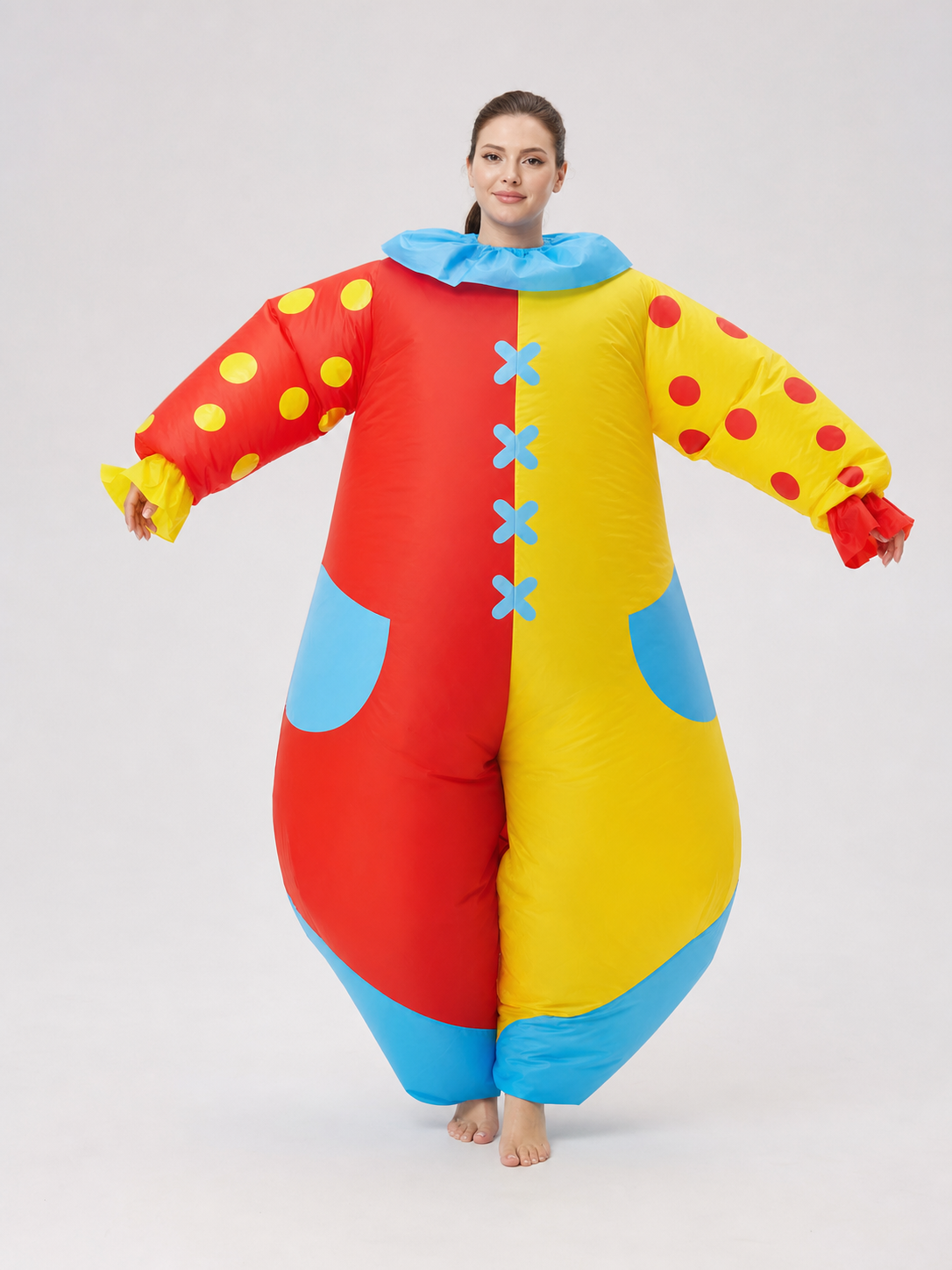 Inflatable Clown Costume for Parties and Halloween