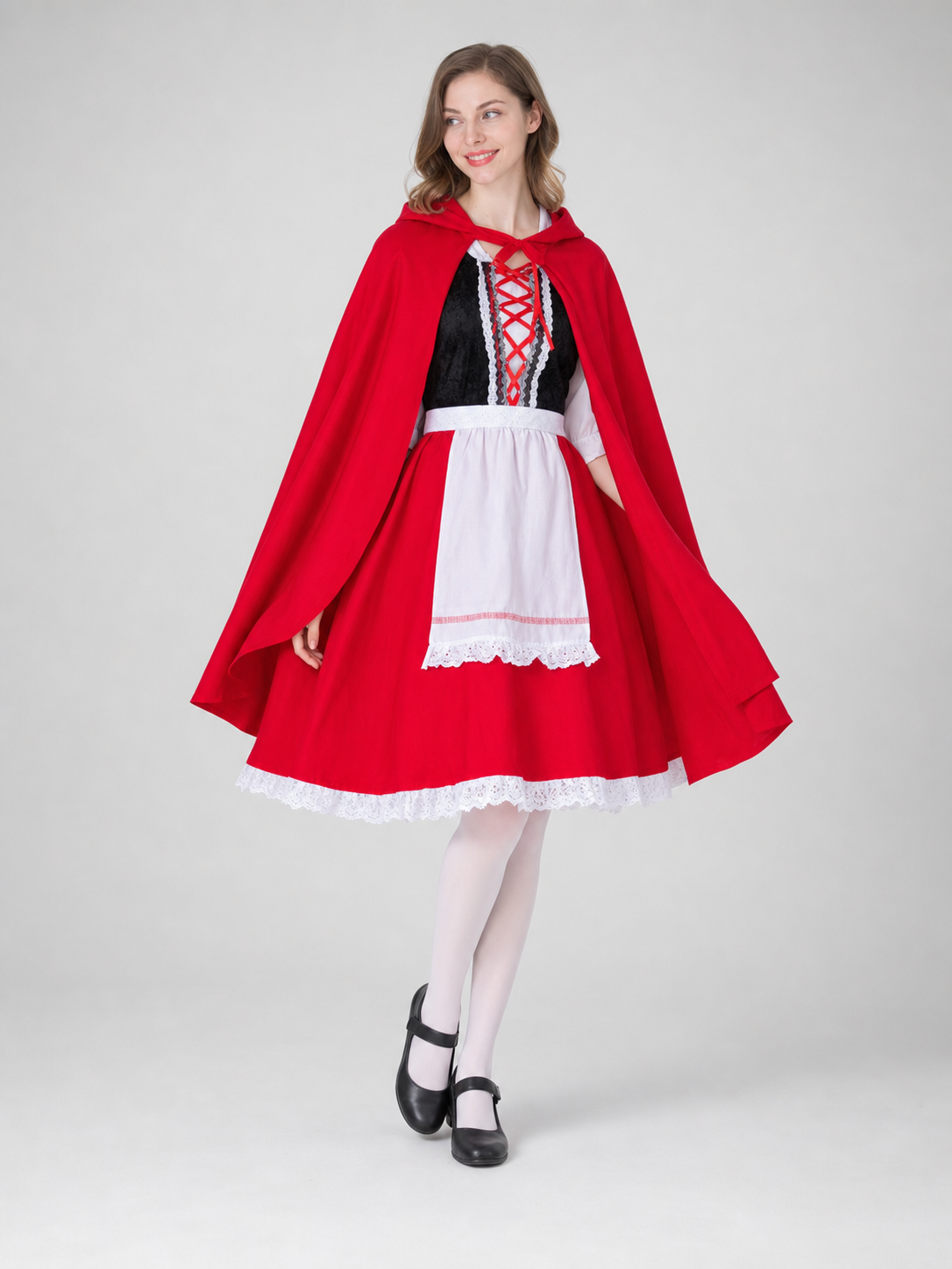 Little Red Riding Hood Costume with Cape