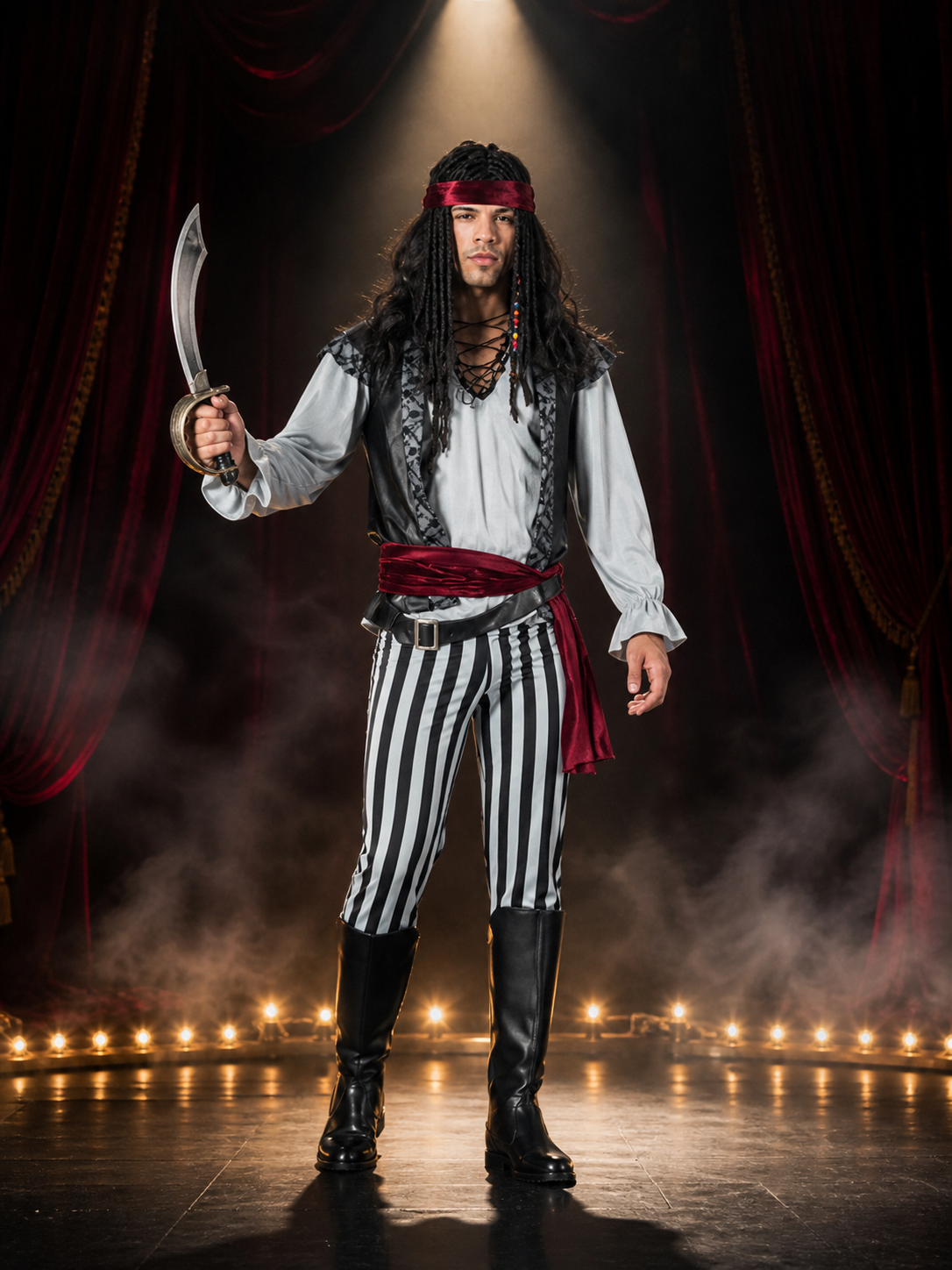 Pirate Costume for Halloween and Cosplay Costumes detail 3