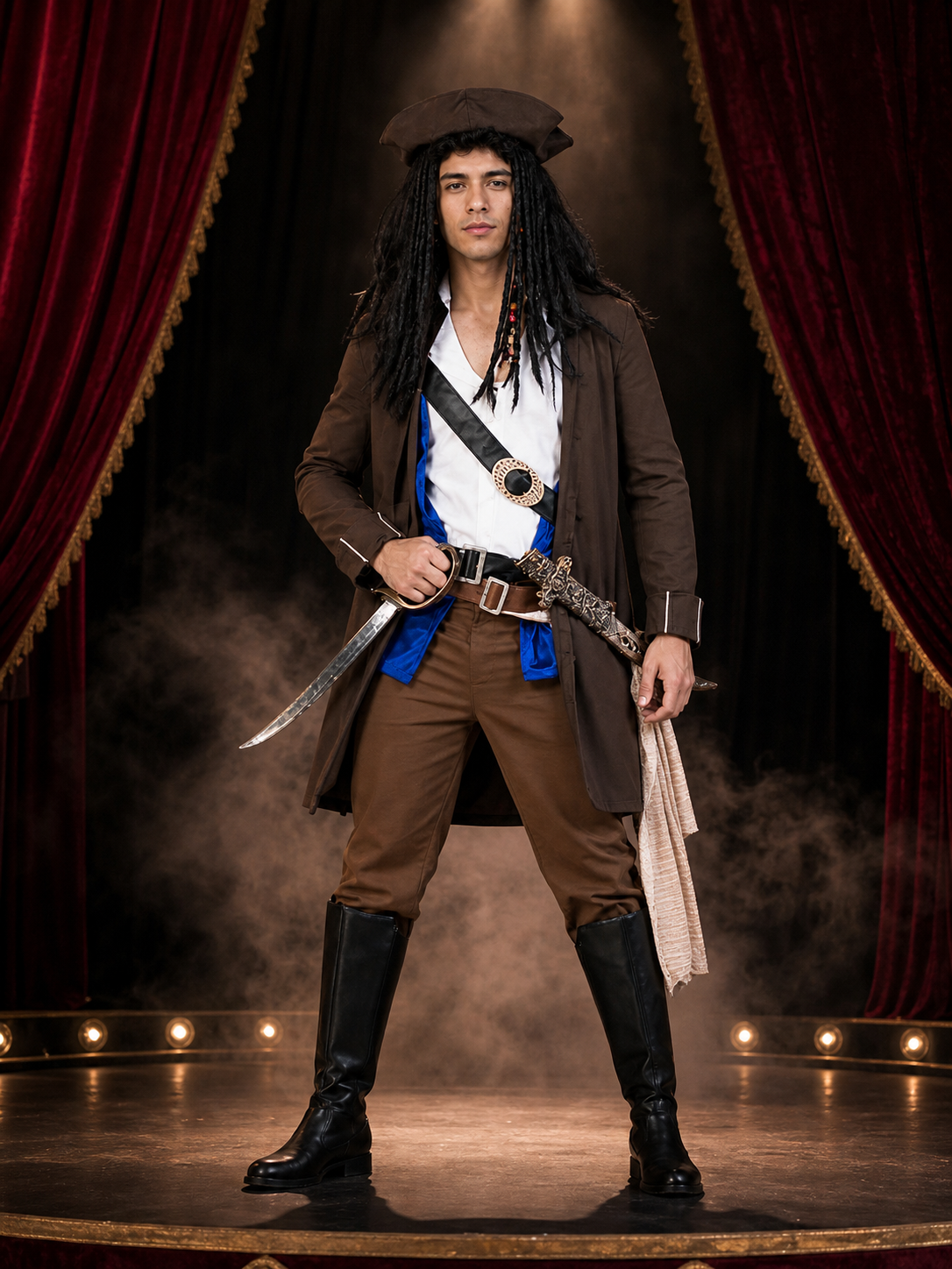 Pirate Carnival Costume for Cosplay and Halloween