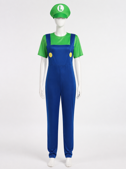 Super Mario Carnival Costume Jumpsuit for Cosplay Costumes detail 2