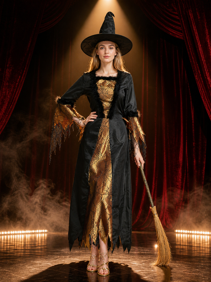 Women's Witch Costume w-y913 for Halloween Costumes detail 3