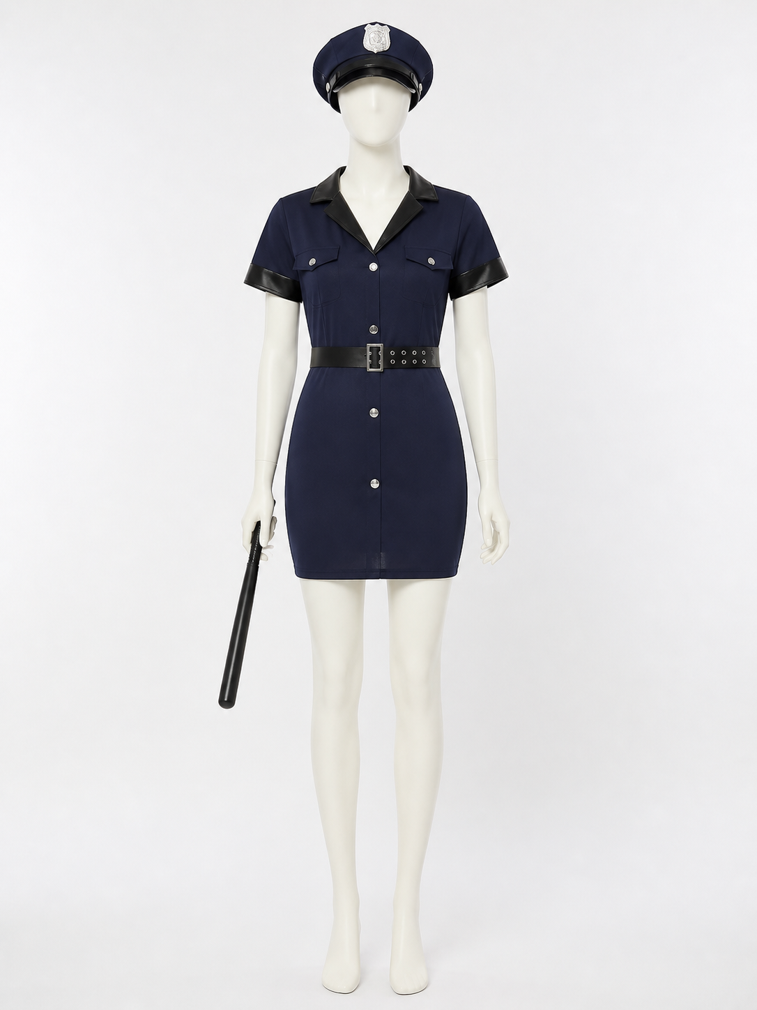 Women's Police Costume, Carnival T58-06 Dress Costume Dresses detail 3