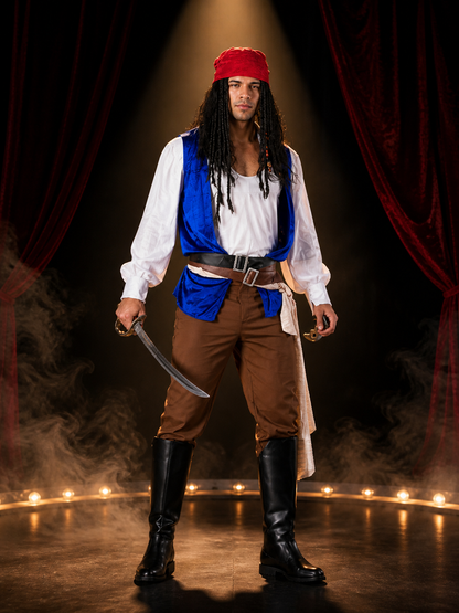 Pirate Costume for Performances and Halloween Costumes detail 3