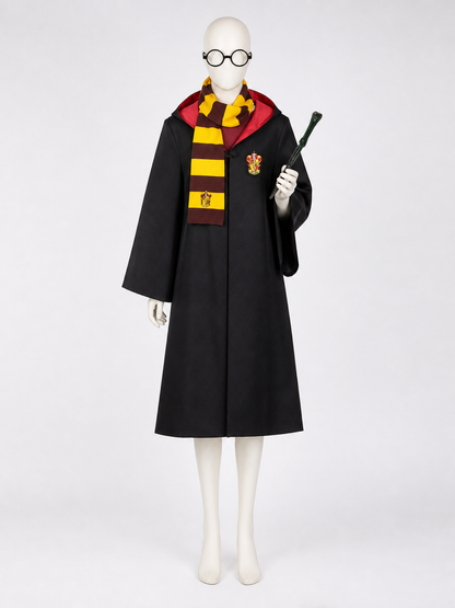 Gryffindor Wizard Costume, 5 Pieces, Cosplay Costumes detail 3