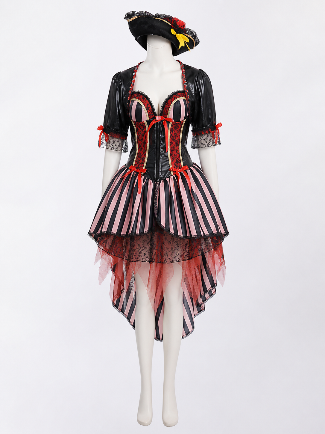 Pirate Costume with Corset for Halloween
