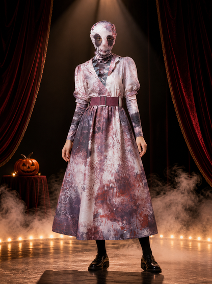 Women's Witch Costume Dress for Halloween Cosplay