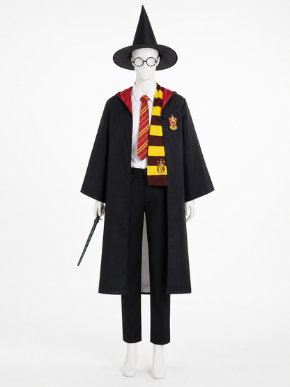 Harry Potter Hooded Robe for Cosplay and Performances Costumes detail 3