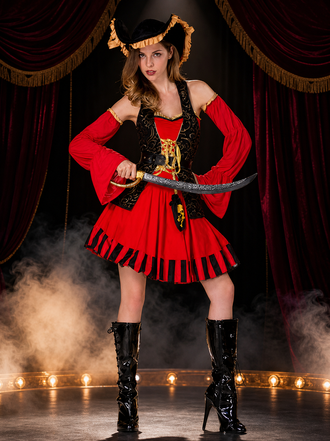 Pirate Costume HD11023 for Halloween