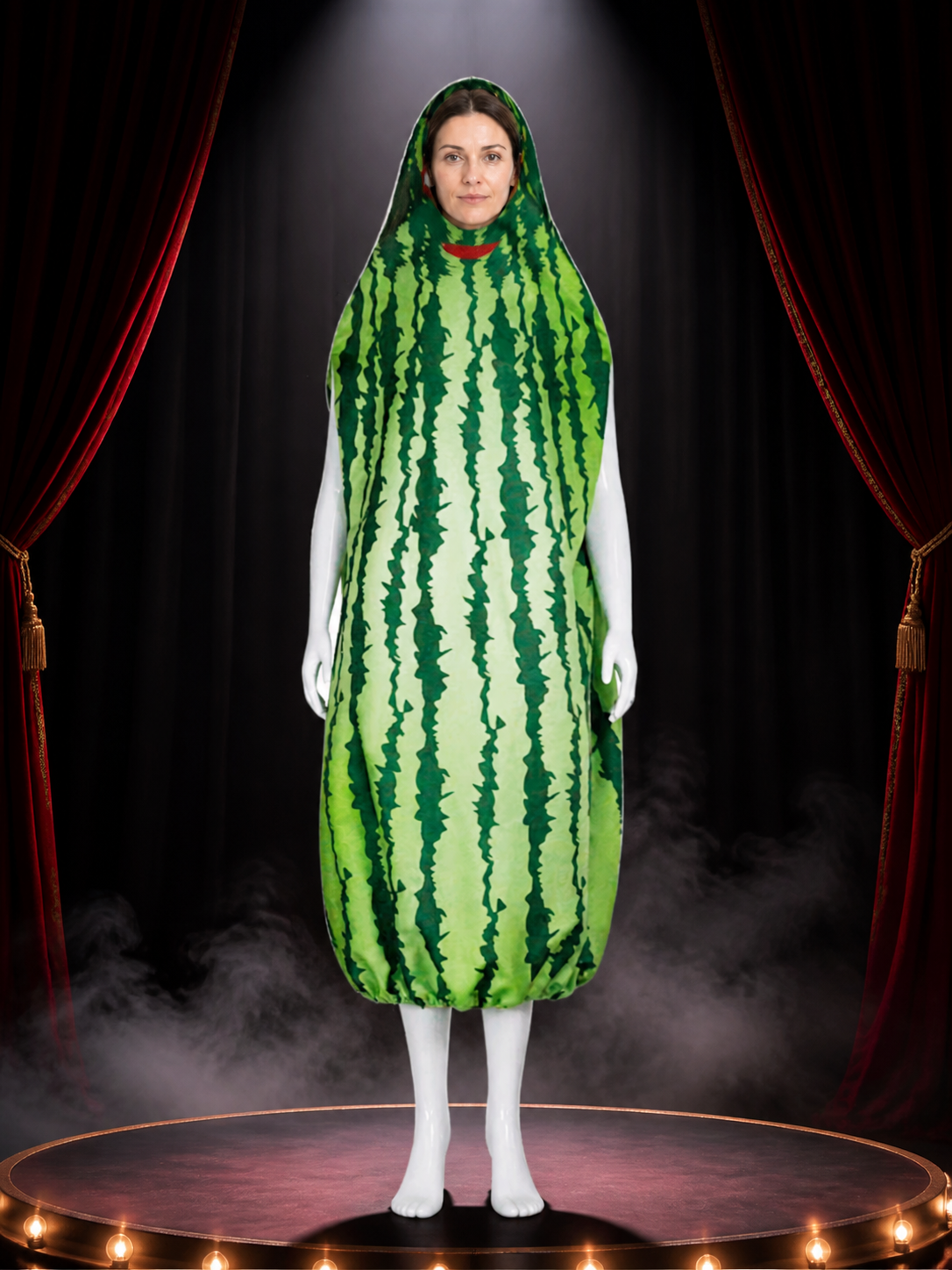 Inflatable Watermelon Costume for Stage Performances, Parties, and Halloween Costumes detail 3