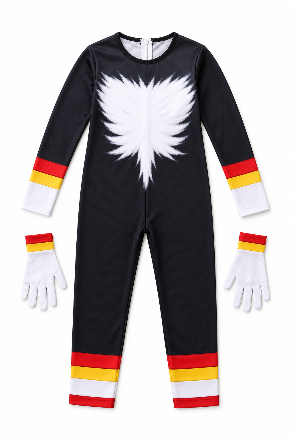 Kids' Black Cosplay Carnival Costume for Halloween